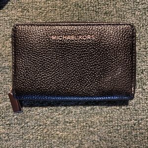Michael Kors Small Pebbled Leather Wallet
